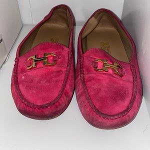 Ferragamo loafers Saba Mini in size 33. Preloved. Very old style. As is!